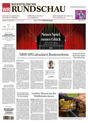 Cover of Westfalische Rundschau (Dortmund-Sud II)
