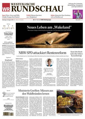 Cover of Westfalische Rundschau (Ennepetal)