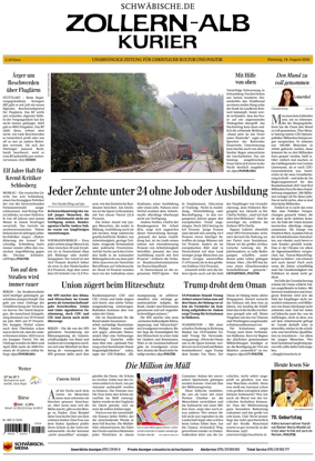 Cover of Zollern-Alb-Kurier (Balingen)