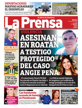 Cover of Diario La Prensa
