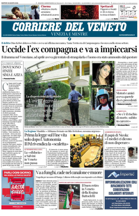 Cover of Corriere del Veneto (Venezia e Mestre)