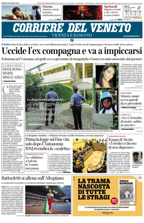 Cover of Corriere del Veneto (Vicenza e Bassano)
