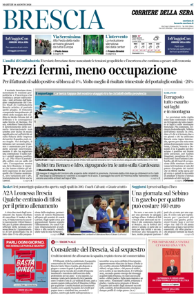 Cover of Corriere della Sera (Brescia)