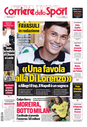 Cover of Corriere dello Sport (Campania)