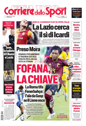 Cover of Corriere dello Sport (Roma)