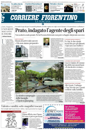 Cover of Corriere Fiorentino