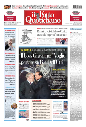 Cover of Il Fatto Quotidiano