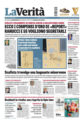 Cover of La Verita (Italia)