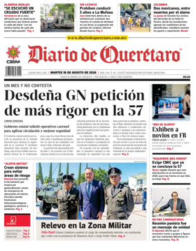Cover of Diario de Queretaro