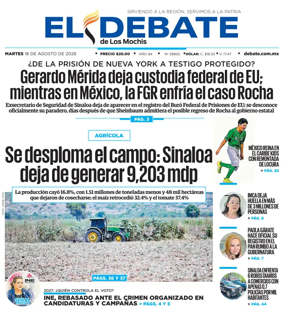 Cover of El Debate de Los Mochis