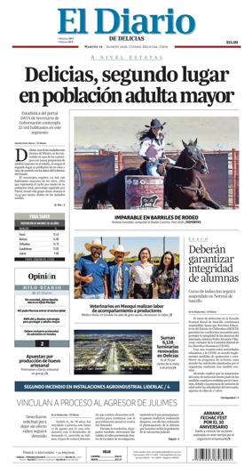 Cover of El Diario de Delicias