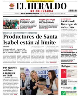 Cover of El Heraldo de Chihuahua