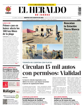 Cover of El Heraldo de Juarez