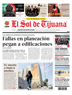 Cover of El Sol de Tijuana