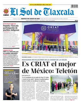 Cover of El Sol de Tlaxcala