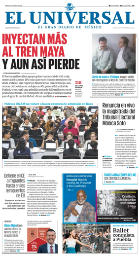Cover of El Universal