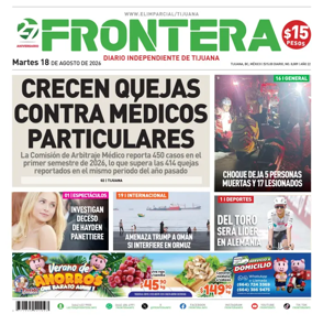 Cover of Frontera