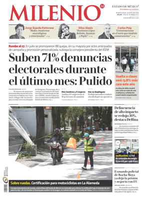 Cover of Milenio Edo de Mexico