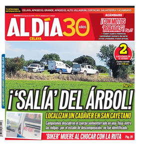 Cover of Periodico Al Dia (Celaya)