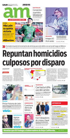 Cover of Periodico AM (Leon)