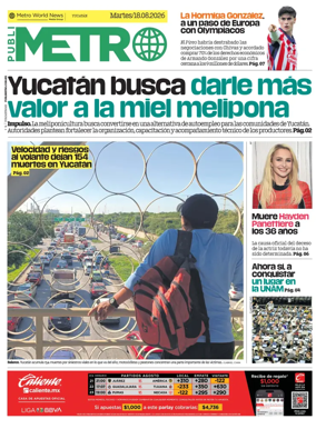 Cover of Publimetro Merida