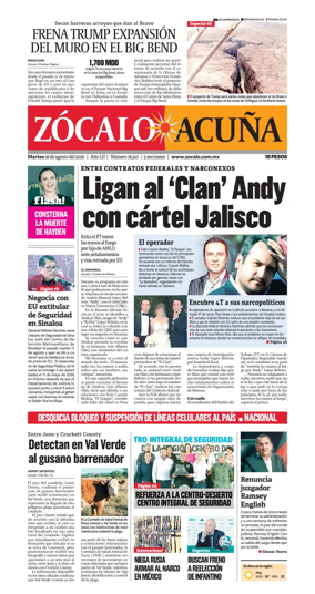 Cover of Zocalo Acuna