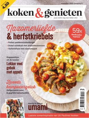 Cover of koken & genieten