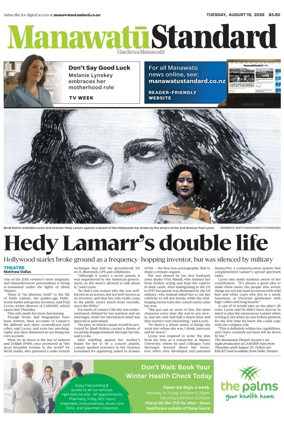 Cover of Manawatu Standard