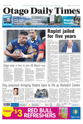 Cover of Otago Daily Times