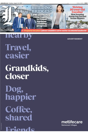 Cover of The New Zealand Herald