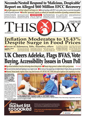 Cover of THISDAY