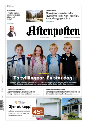 Cover of Aftenposten
