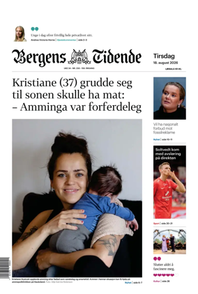 Cover of Bergens Tidende