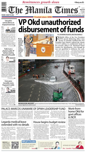 Cover of The Manila Times