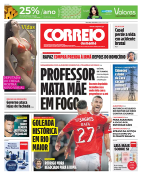 Cover of Correio da Manha