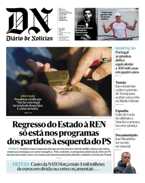 Cover of Diario de Noticias