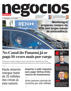Cover of Jornal de Negocios