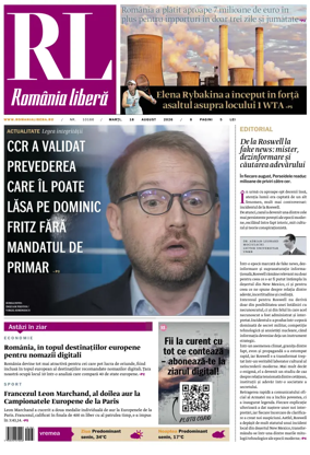 Cover of Romania Libera