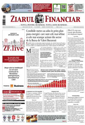 Cover of Ziarul Financiar