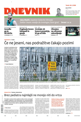 Cover of Dnevnik (Slovenija)