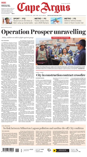 Cover of Cape Argus (PM Edition)