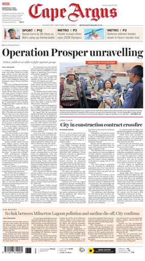 Cover of Cape Argus