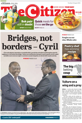 Cover of The Citizen (Gauteng)
