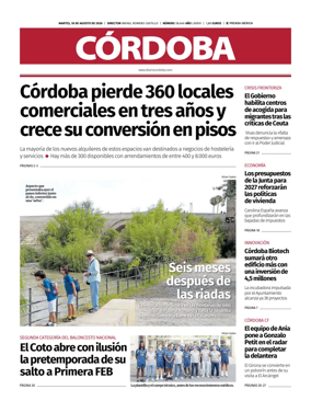 Cover of Diario Cordoba
