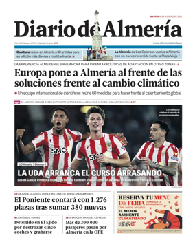 Cover of Diario de Almeria