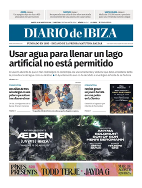 Cover of Diario de Ibiza