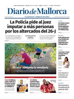 Cover of Diario de Mallorca