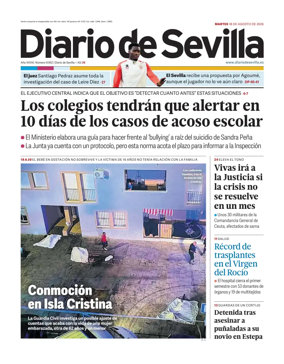 Cover of Diario de Sevilla