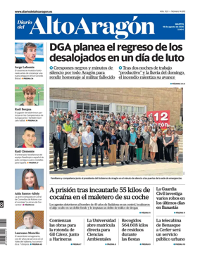 Cover of Diario del Alto Aragon