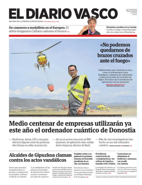 Cover of Diario Vasco (Alto Urola)
